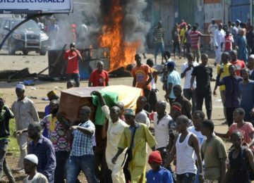 Guinée: un jeune tué dans des affrontements avec les forces de l’ordre