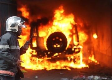 Le feu comme symbole de résistance populaire