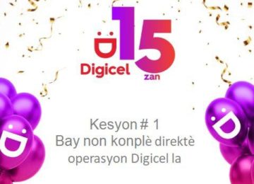 Mèsi Digicel papa ! 