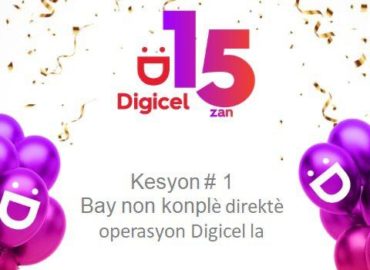 Mèsi Digicel papa ! 