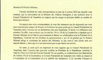 Correspondance du CPT: Gilles et LAVALAS veulent la tête de CONILLE