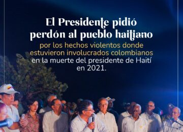 Haïti exige de Gustavo Petro le pardon par des dons