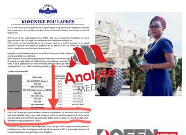 Associer RNDDH aux bandits et à la déstabilisation du pays?