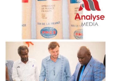 Kevenot Dorvil méconnaissable auprès de l&rsquo;ambassadeur français