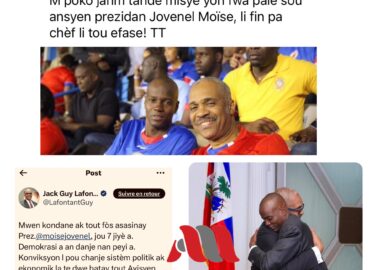 À la recherche de l&rsquo;ex PM Lafontant: une mission confiée à Theriel?