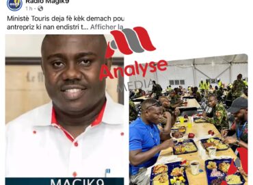 Après les touristes Kényans vient le ministre John H. Dessources