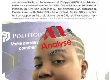 Dossier CPS: la communication du palais national et sa note IA