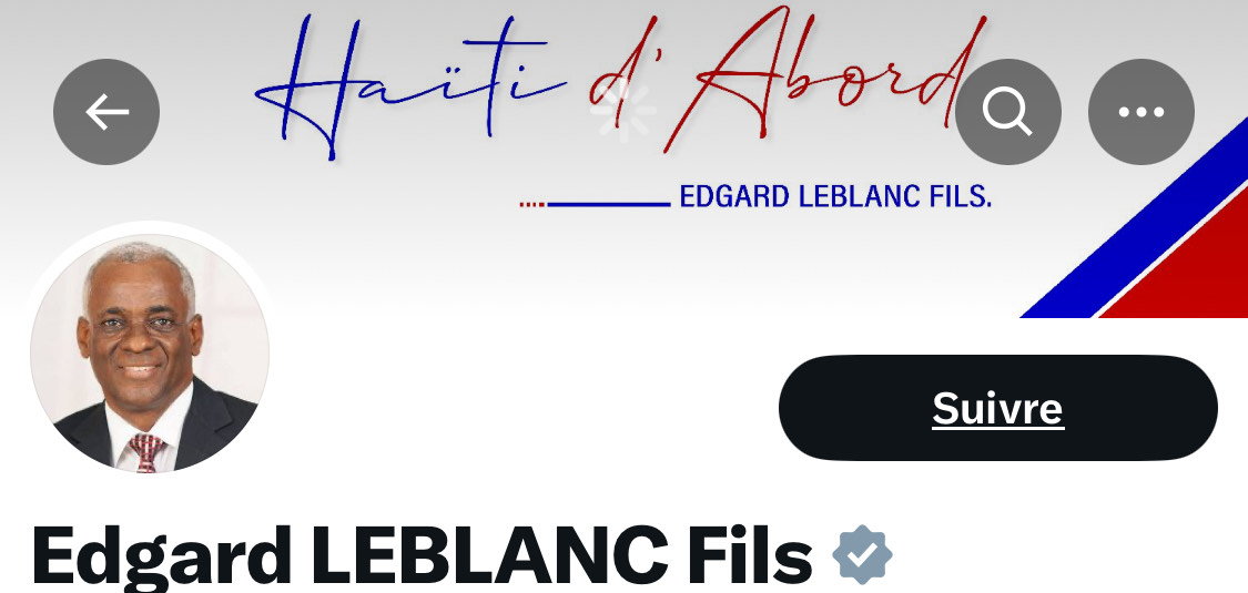 Edgard perd le regard du Blanc : Le Blanc a sanctionné Leblanc
