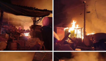 Après la visite et l&rsquo;évaluation des risques, le feu commence