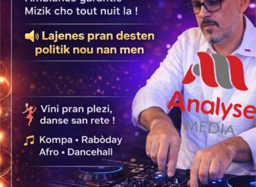 Alix, DJ de la jeunesse, fils-aimé du BLAN et du secteur privé !