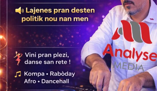 Alix, DJ de la jeunesse, fils-aimé du BLAN et du secteur privé !