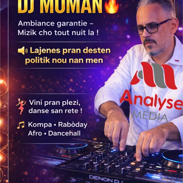 Alix, DJ de la jeunesse, fils-aimé du BLAN et du secteur privé !