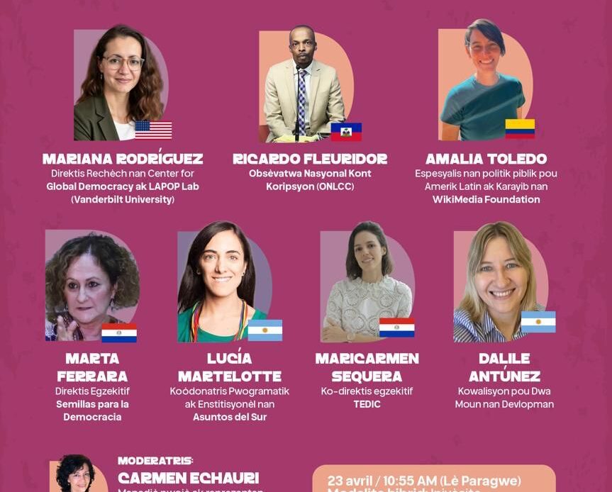 Ricardo Fleuridor au Forum des Amériques