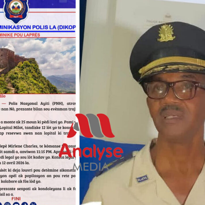 Situation dramatique à la citadelle: un bilan très lent de la PNH.