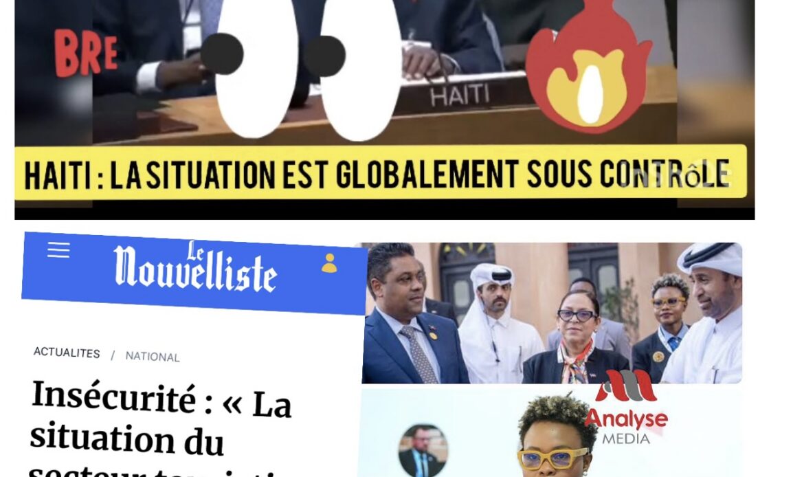 Raina forbin rejoint le narratif anti haïtien: TOUT EST SOUS CONTRÔLE
