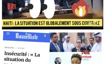 Raina forbin rejoint le narratif anti haïtien: TOUT EST SOUS CONTRÔLE