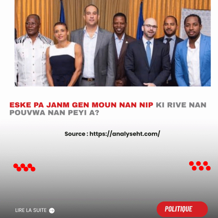 Haiti-Elections: Vers la signature d’un pacte de non-agression?