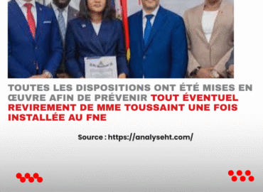 Est-ce que Jefnie Toussaint serait un génie pour redresser le FNE?